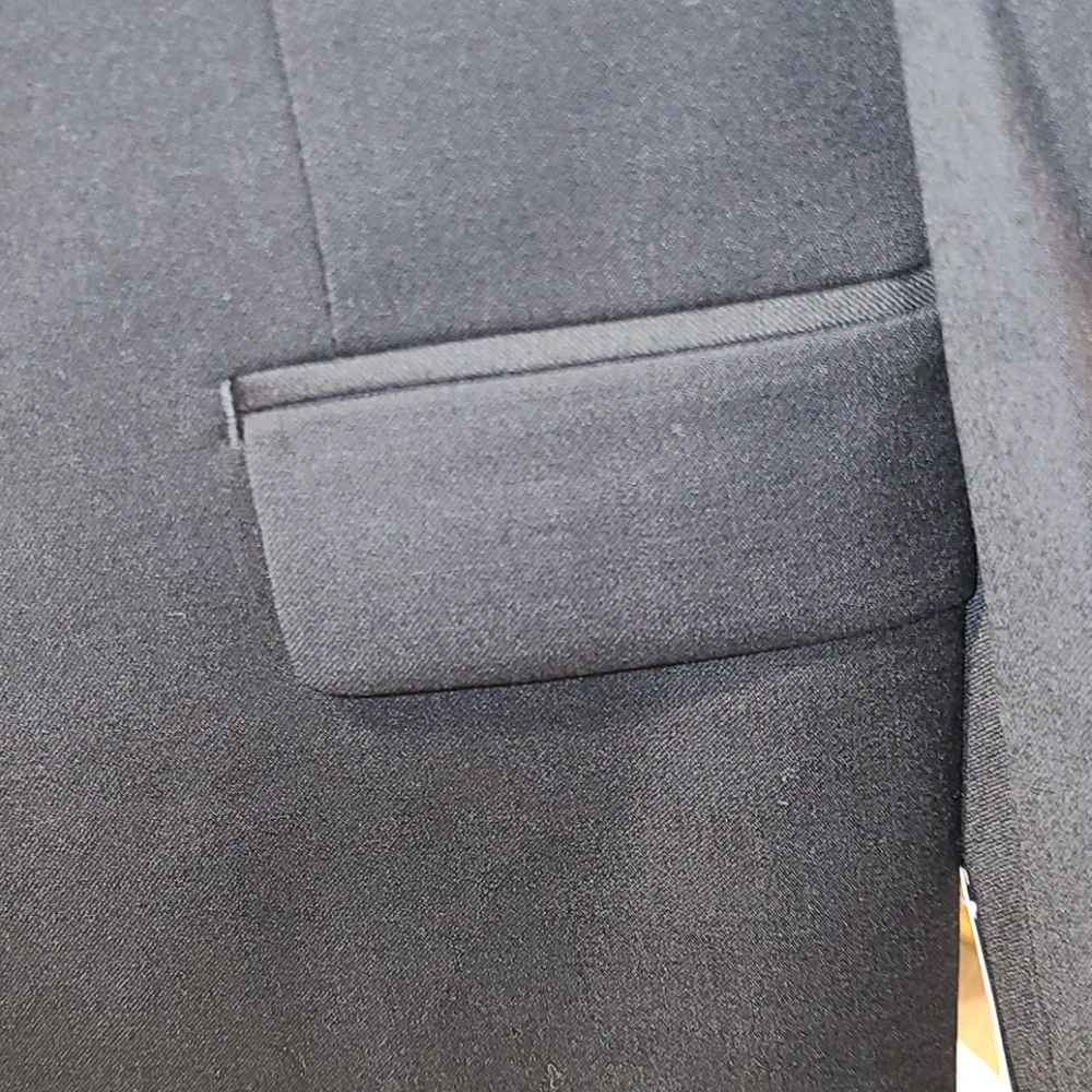 Calvin Klein wool blazer stretch black - Picture 6 of 12